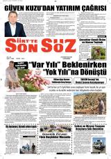 SİİRT’TE SON SÖZ