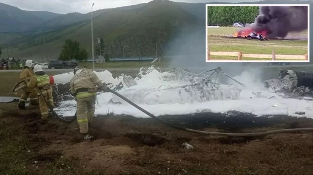 Rusya’da turistleri taşıyan helikopter düştü: 6 ölü, 7 yaralı