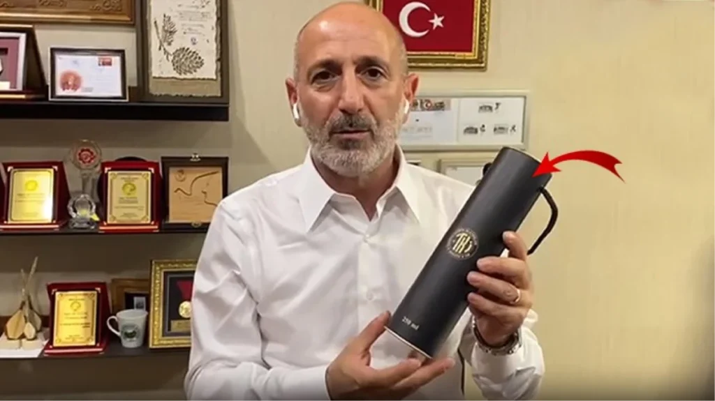 CHP’li vekilden Meclis’te zeytinyağı dağıtan AK Partili Fatih Dönmez’e tepki: Bu bir rüşvettir, kabul etmiyoruz