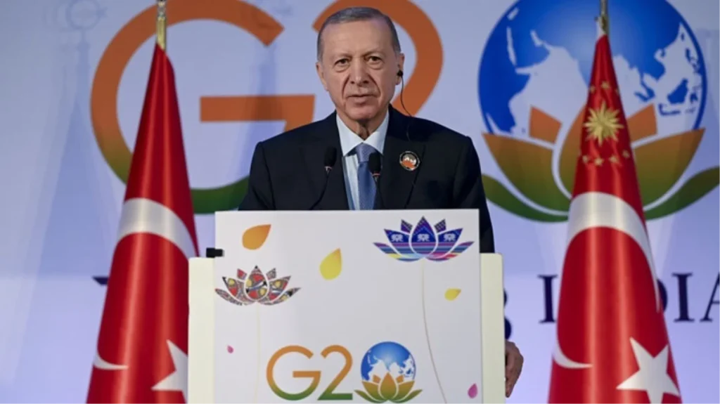 Cumhurbaşkanı Erdoğan’dan, Hindistan’daki G20 Liderler Zirvesi’nde diplomasi trafiği
