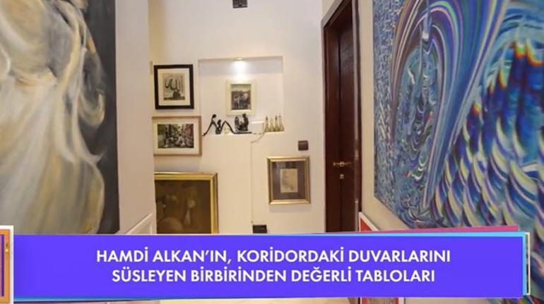 Hamdi Alkan, tarih kokan evinin kapılarını Evrim Akın'a açtı!
