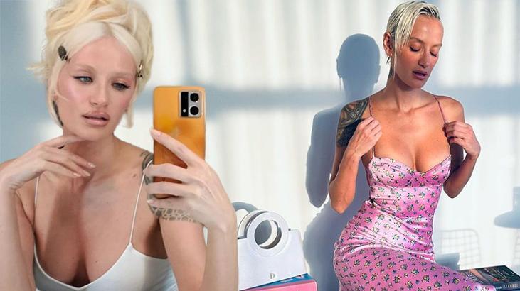 Didem Soydan’dan iddialı poz! ‘Türkiye’nin tek top modeli’