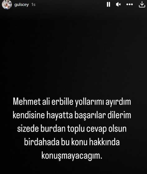 Mehmet Ali Erbil, 40 yaş küçük aşkı Gülseren Ceylan ile ayrıldı