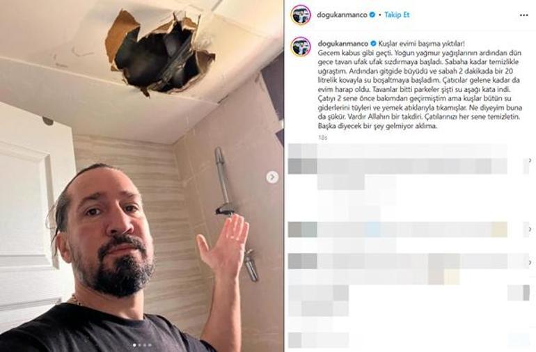 Doğukan Manço: Kuşlar evimi başıma yıktı!