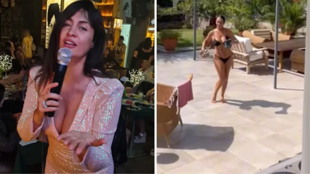 Hülya Avşar bikiniyle dans edip yaza veda etti, Tuğba Ekinci’den yorum gecikmedi