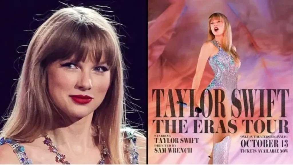Taylor Swift’in konser filmi Eras Tour vizyona girmeden 100 milyon dolarlık bilet satışı ile rekor kırdı