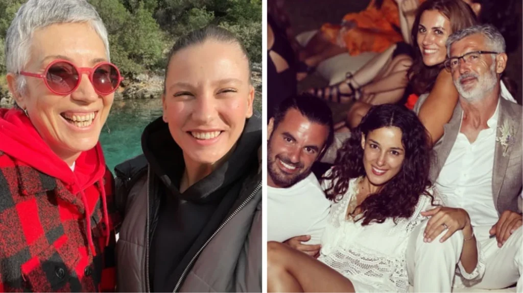 Yasak aşk yaşayan Serenay Sarıkaya annesi ile Cansu Tosun’un babası birlikte yaşamaya başladı