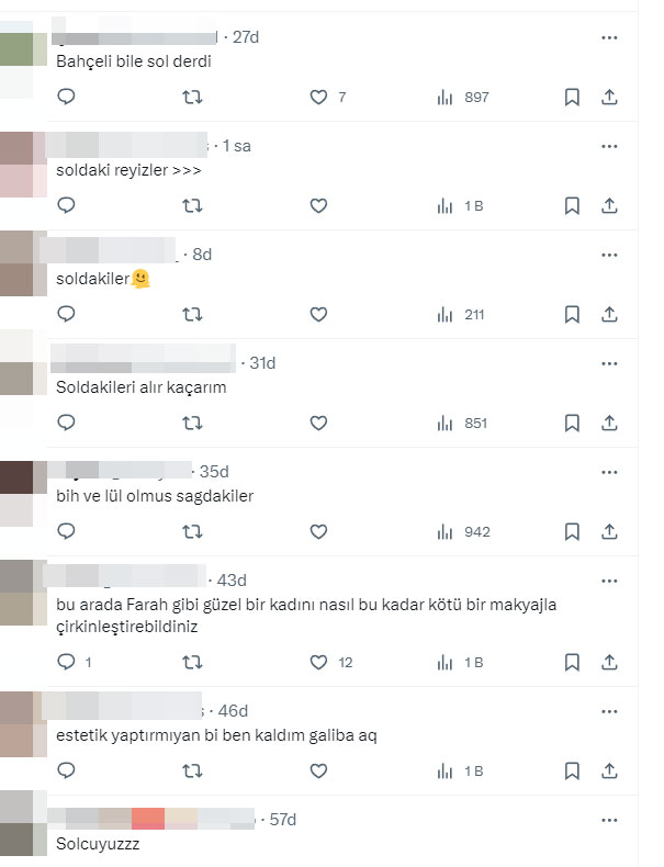 Bin yılda bir gerçekleşen Bihter ve Behlül'lü gala tutulması! Taraf belli siz gelen yorumlara bakın