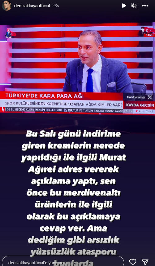 Deniz Akkaya Selin Ciğerci ve Gökhan Çıra'yı hedef aldı: Dilan Polat cevabı gibi bunları da Allah çok seviyor belli ki