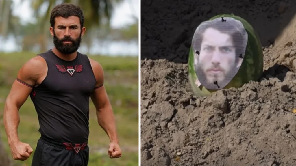 Turabi, Survivor’daki rakiplerinin resimlerini silahla vurdu