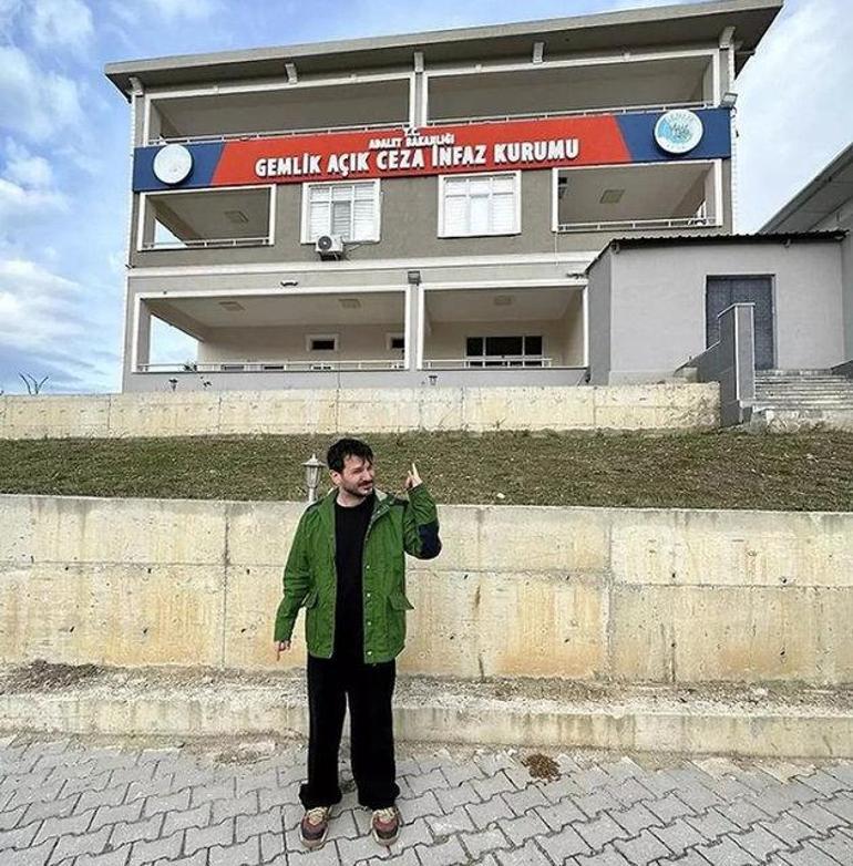 Serhat Osman Karagöz, izin sonrası cezaevine geri döndü: Haydi koca şehir unutma beni!
