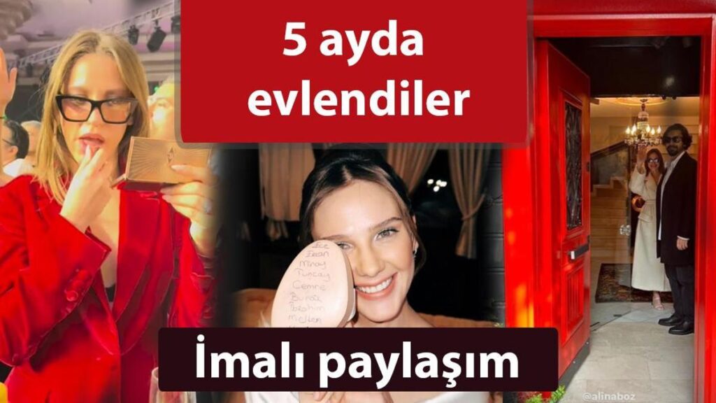 Alina Boz ile evlenen Umut Evirgen’in eski sevgilisi Serenay Sarıkaya’dan imalı paylaşım