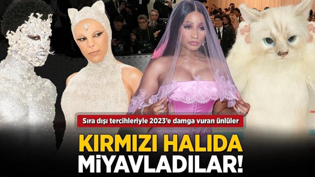 Kırmızı halıda miyavladılar!