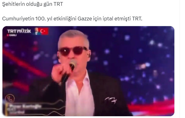 12 şehidimizin olduğu gün şarkılı, türkülü eğlence programına devam eden TRT'ye tepkiler çığ gibi