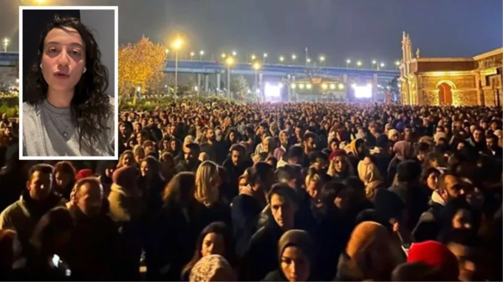 Seyircileri 3 saat bekletip konsere çıkmayan Melike Şahin, İBB’ye ateş püskürdü