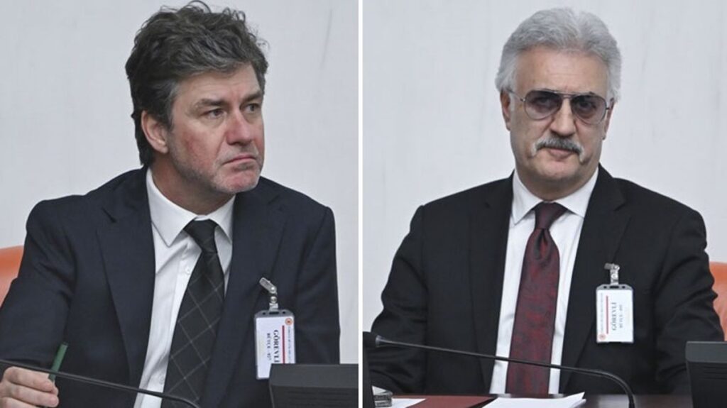 Tan Sağtürk ve Tamer Karadağlı Meclis’te bütçe görüşmelerini izledi