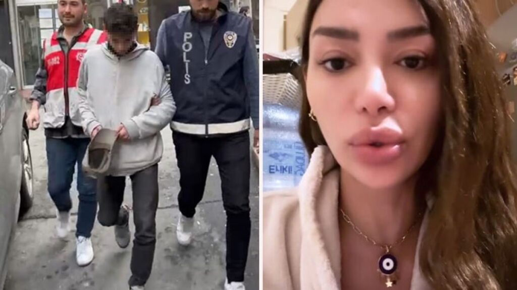 Ünlü oryantal Didem Kınalı’nın cep telefonunu alıp kaçan şahıslar kıskıvrak yakalandı