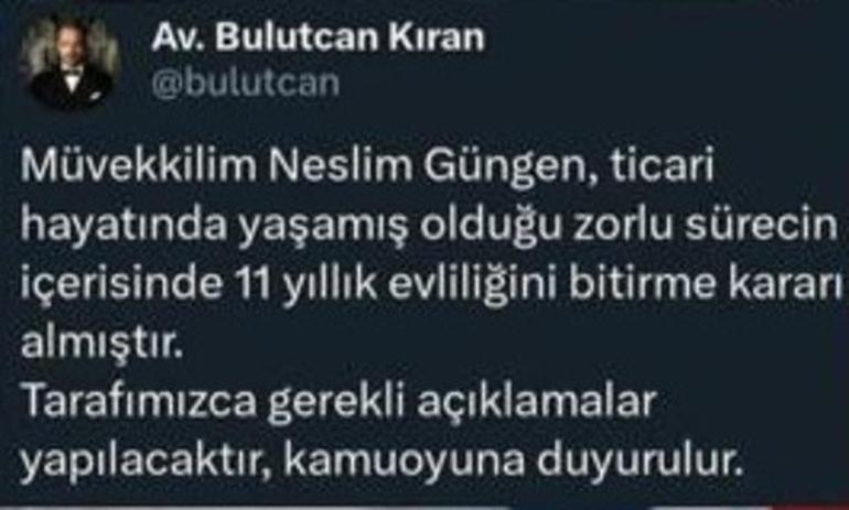 Eşinin aldattığını öne süren Neslim Güngen boşanıyor!