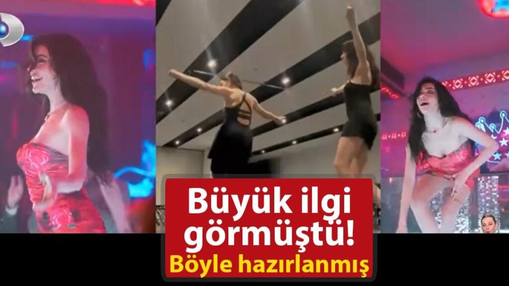 Hazar Ergüçlü pavyon sahnesine böyle hazırlanmış! Özel ders aldığı ortaya çıktı