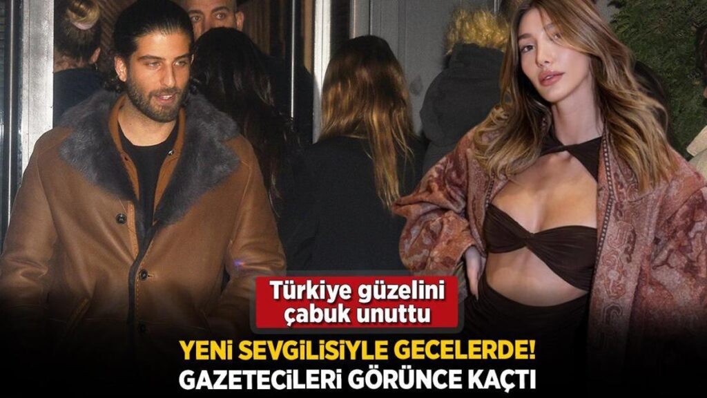 Şevval Şahin’i çabuk unuttu! Murat Kazancıoğlu yeni sevgilisiyle gecelerde