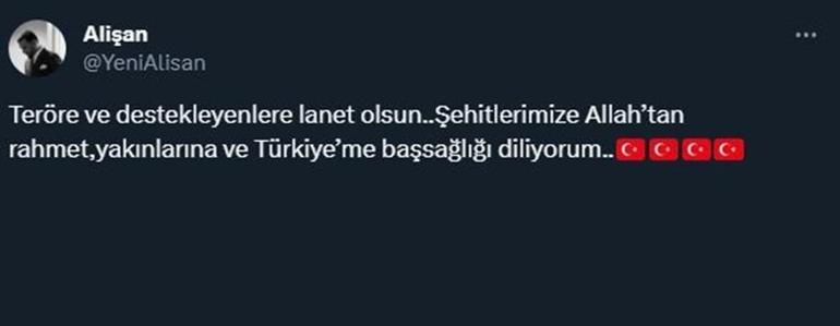 Şehit haberleri yürek dağladı! Ünlü isimler teröre lanet yağdırdı