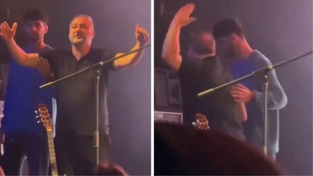 Nev’in konserinde olay çıktı! Sahneye alkollü çıktığı söylenen şarkıcı, seyircilerle tartıştı