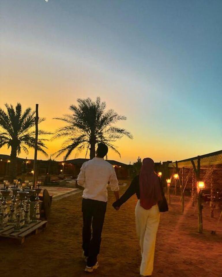 Pınar Deniz ve Kaan Yıldırım, Dubai'de aşka geldi!
