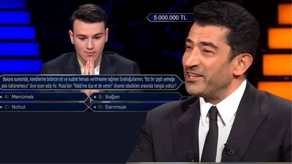 Milyoner’de 5 milyon lira kazanan Berk Göktaş’ın eline ne kadar para geçecek?