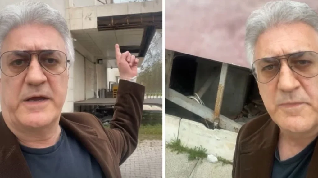 Tamer Karadağlı’nın “Rezalet, utanç kaynağı” diyerek şikayet ettiği bina bakanlığın çıktı