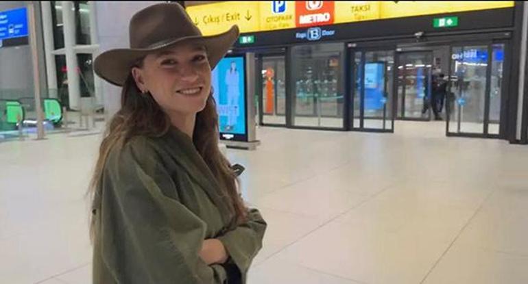 Serenay Sarıkaya hemen Mert Demir'i aradı! Milano dönüşü havalimanında köşe kapmaca