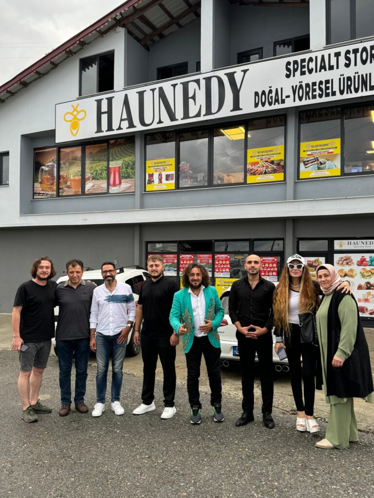 Onur Atmaca, Orhan Aykut ve Mülayim Çimen Haunedy’de Yerel Ürünlerle Buluştu