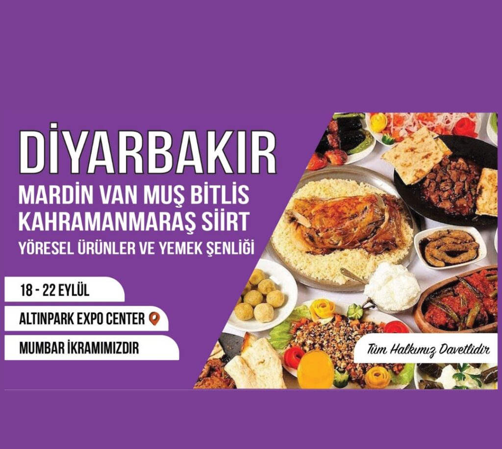 Ankara Altınpark Expo’da Turna Organizasyon’un Düzenlediği Yöresel Yemek Şenliği: Recep Turna’nın Sunumuyla