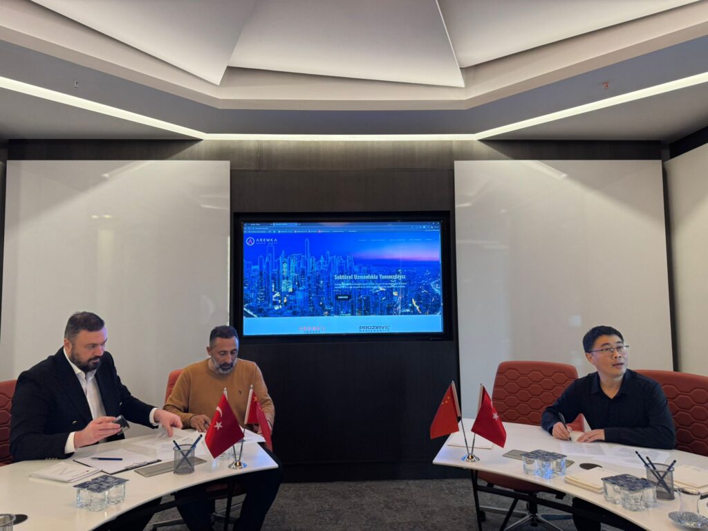 AREMKA A.Ş. Çin ile Küresel Mimarlık Ortaklığını Güçlendirdi