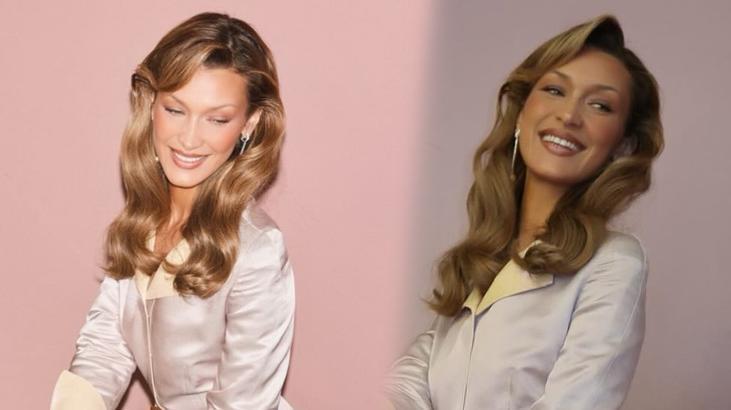 Bella Hadid, Bornozlu Pozlarıyla Sosyal Medyada Gündem Oldu