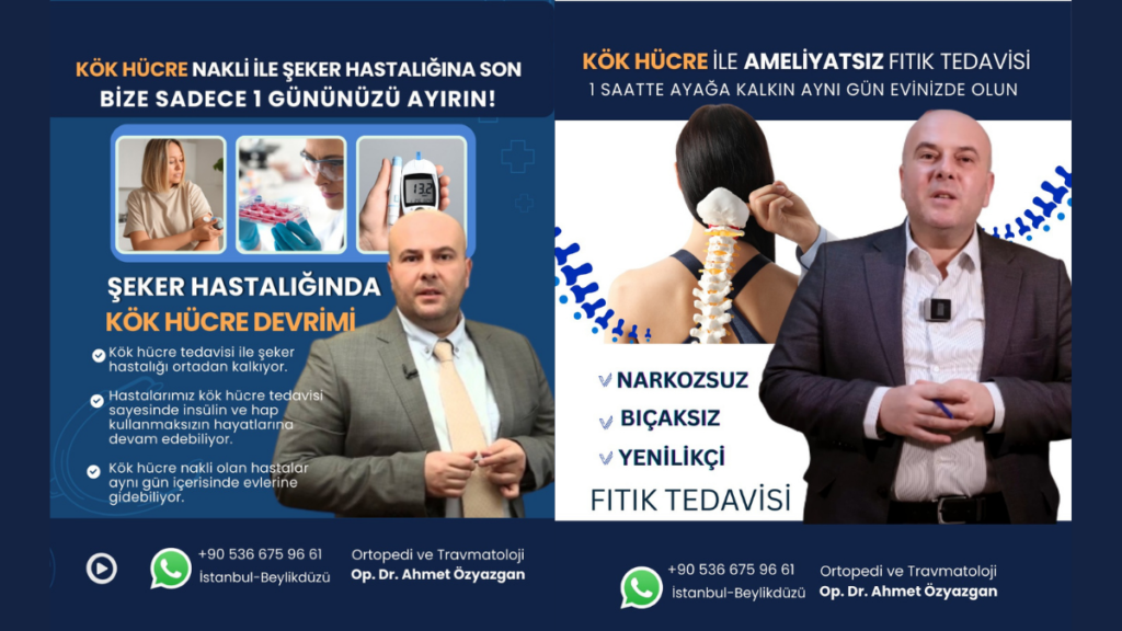 Doktor Ahmet Özyazgan: Modern Tıpta Ameliyatsız Çözümler Öne Çıkıyor