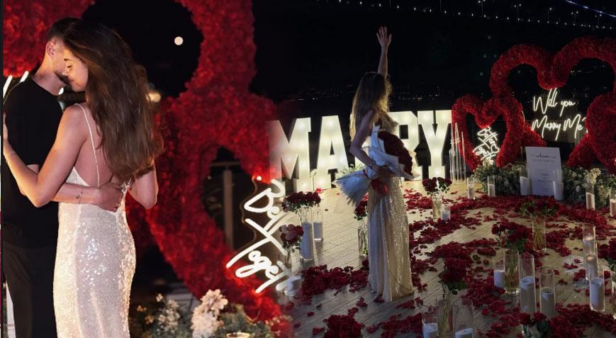 Sebastian Szymanski’den İstanbul’da Romantik Evlilik Teklifi