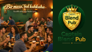 Captain Blend Pub, Beylikdüzü’nde Yeni Nesil Sosyal Deneyimin Kapılarını Aralıyor