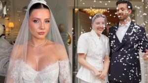 ‘Selena’nın Nazlı’sı Dilara Kurtulmuş dünyaevine girdi